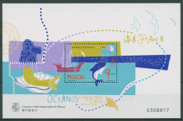 Macau 1998 Jahr Des Meeres Wal Meerjungfrau Block 55 Postfrisch (C40017) - Blocs-feuillets