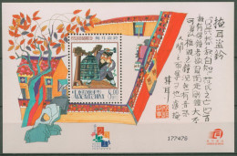 Macau 2001 HONG KONG Redewendungen Block 87 Postfrisch (C62681) - Blokken & Velletjes