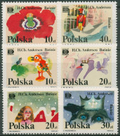 Polen 1987 HAFNIA Kopenhagen Märchen H.C.Andersen 3125/30 Postfrisch - Nuevos