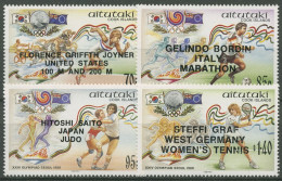 Aitutaki 1988 Olympische Sommerspiele Seoul Medaillengewinner 638/41 Postfrisch - Aitutaki