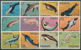 Cook-Inseln 1984 Wale Und Delphine 958/69 Postfrisch - Islas Cook