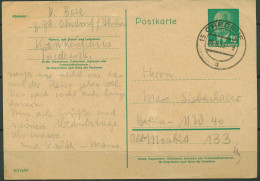 DDR 1954 Wilhelm Pieck Postkarte P 57 A Gebraucht (X40987) - Postcards - Used