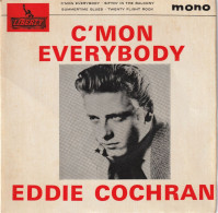 Eddie Cochran Liberty Mono Lep 2111 C' Mon Everybody/sittin' In The Balcony/summertime Blues/twenty Flight Rock - Autres - Musique Anglaise