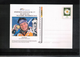 Germany 2009 Skiing World Champion Val D'Isere 2009 Interesting Postcard - Ski