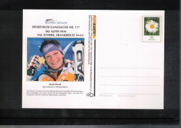 Germany 2009 Skiing World Champion Val D'Isere 2009 Interesting Postcard - Sci