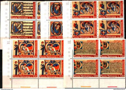 74082) VATICANO LOTTO QUARTINE MNH** VEDI FOTO INDICATIVA - Unused Stamps