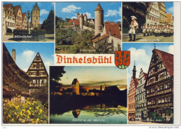 DINKELSBÜHL - Mehrbildkarte, - Dinkelsbuehl