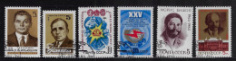 RUSSIA 1983  SCOTT #5239-5240,5259-5262  USED - Gebruikt