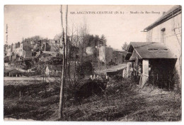 Argenton-Château - Moulin Du Bas-Bourg - édit. Jehly-Poupin 820 + Verso - Argenton Chateau