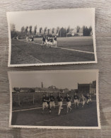 2 Carte Photo Wattrelos équipe De Football - Wattrelos