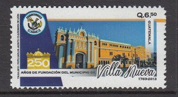 2013 Guatemala Villa Nueva    Complete Set Of 1 MNH - Guatemala