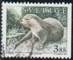 Suède 1996 Yv. N°1909 - Loutre - Oblitéré - Used Stamps