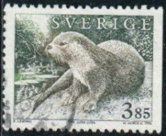 Suède 1996 Yv. N°1909 - Loutre - Oblitéré - Gebraucht