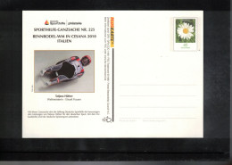 Germany 2010 Luge World Champion Cesana Italy 2010 Interesting Postcard - Winter (Other)