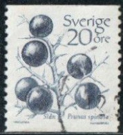 Suède 1983 Yv. N°1210 - Prunus Spinosa - Oblitéré - Usati