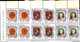 74100) VATICANO LOTTO QUARTINE MNH** VEDI FOTO INDICATIVA - Ungebraucht