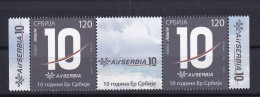 SERBIA 2023,Aviation, 10 Years Of AIR SERBIA,WIGNETTE,,MNH - Serbie