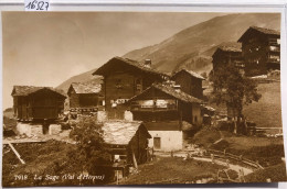 La Sage (Valais - Val D'Hérens) : Chalets Et Mazots Vers 1920 (16'527) - Evolène