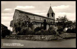 ÄLTERE POSTKARTE HENNEF SIEG ST. MICHAEL KIRCHE IN GEISTINGEN Ansichtskarte Cpa Postcard AK - Hennef