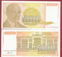 Yougoslavie-- 500000 Dinara --1994    ---UNC --(363) - Joegoslavië