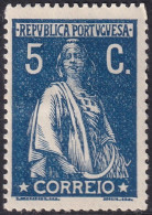 Portugal 1912 Sc 240A Mundifil 212 MH* Partial Gum - Nuevos