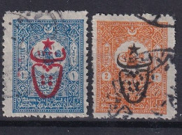 OTTOMAN EMPIRE 1917 - Canceled - Mi 533, 534 - Used Stamps