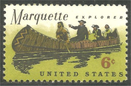 914 USA Father Marquette Mississippi Bateau Boat Canot Canoe Jesuit MNH ** Neuf SC (USA-1356b) - Schiffe