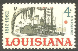 914 USA Bateau Roue Wheel Riverboat Louisiana MNH ** Neuf SC (USA-1197) - Schiffe