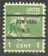 912 USA George Washington Precancel New York NY (USA-526) - Préoblitérés