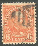 912 USA 1922 6c Orange Garfield (USA-448) - Used Stamps