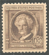 912 USA 1940 Samuel Clemens MNH ** Neuf SC (USA-452) - Ungebraucht