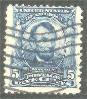912 USA 1902 Pan-American Exposition Lincoln (USA-460) - Usati