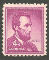 912 USA 1954 Lincoln MNH ** Neuf SC (USA-364) - Neufs