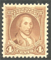 912 USA 1932 4c Washington By Polk (USA-347) - Nuevos