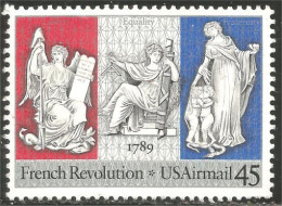 912 USA Revolution Française No Gum (USA-298) - Révolution Française