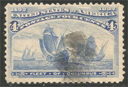 912 USA 1893 Flotte Colomb Columbus Bateau Ship Boat Schiff Barca Barco (USA-269) - Schiffe