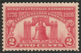 912 USA 1926 Liberty Bell Cloche Liberté MNH ** Neuf SC (USA-262) - Nuovi