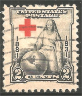 912 USA 1931 2c Croix Rouge Red Cross Rotkreuze Infirmière Nurse (USA-249) - Medicine