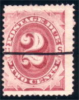 912 USA 1884 Taxe Postage Due 2c Brown (USA-172) - Segnatasse