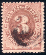 912 USA 1879 Taxe Postage Due 3c Brown (USA-171) - Postage Due