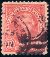 912 USA 1923 Jefferson 9c Rose (USA-76) - Used Stamps