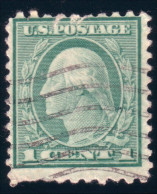 912 USA 1916 George Washington 1c Perf 10x11 (USA-60) - Usati