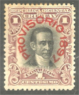 906 Uruguay 1897 President Joaquin Suarez MH * Neuf Service Official (URU-103) - Uruguay