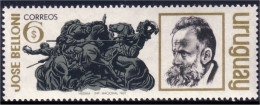 906 Uruguay Sculpteur Belloni Sculptor Sculpture MNH ** Neuf SC (URU-30a) - Uruguay