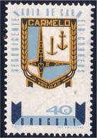 906 Uruguay Armoiries Coat Of Arms MNH ** Neuf SC (URU-16) - Eglises Et Cathédrales