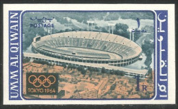 902 Umm Qiwain Stade Stadium Imperforate Non Dentelé MNH ** Neuf SC (UMM-38) - Ete 1964: Tokyo