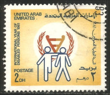 894 United Arab Emirates 1981 Year Disabled Année Handicapés (UAE-26) - Handicap