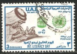 894 United Arab Emirates 1977 Literacy Day Alphabétisation (UAE-20) - Ver. Arab. Emirate