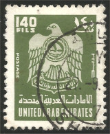 894 United Arab Emirates 140 Fils Armoiries Coat Of Arms (UAE-6) - Stamps