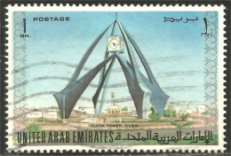 894 United Arab Emirates 1973 Tour Horloge Steel Clock Tower (UAE-1) - Orologeria